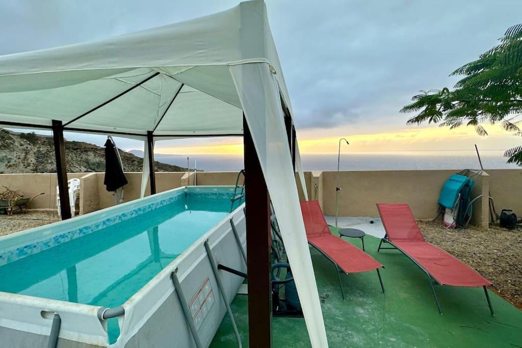 Вілла Peaceful Oasis With Magical Sea Views And A Pool Санта-Крус-де-Тенеріфе Екстер'єр фото